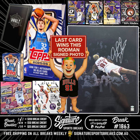 BREAK #1863 - PYT MIXER - LAST CARD WINNER!