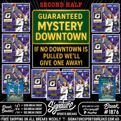 BREAK #1876- OPTIC HALF CASE - GUARANTEED DOWNTOWN!