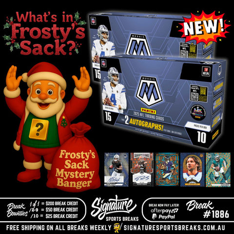 BREAK #1886 - NFL - MOSAIC DUO 2025 - NEW RELEASE W/GIVEAWAY