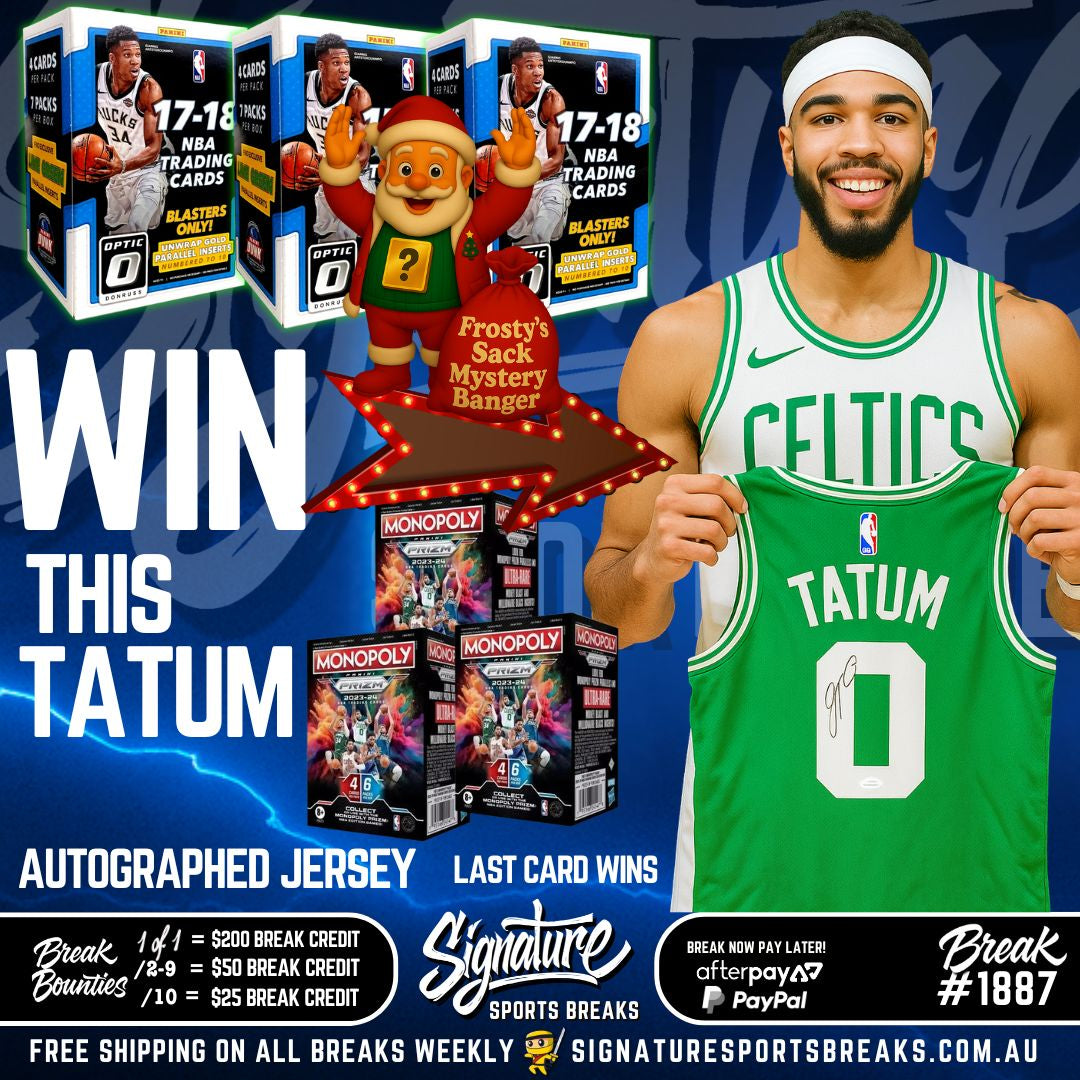 BREAK #1887 - 17/18 OPTIC MIX - TATUM JERSEY GIEVAWAY!