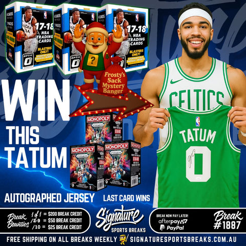 BREAK #1887 - 17/18 OPTIC MIX - TATUM JERSEY GIEVAWAY!