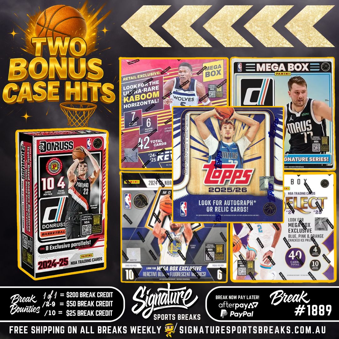 BREAK #1889 - MIEGA MIX - 2 GUARANTEED CASE HITS