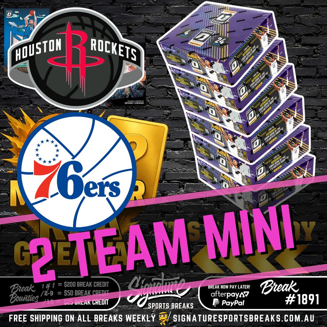 ROCKETS/76ERS TEAM MINI 1891