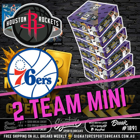 ROCKETS/76ERS TEAM MINI 1891