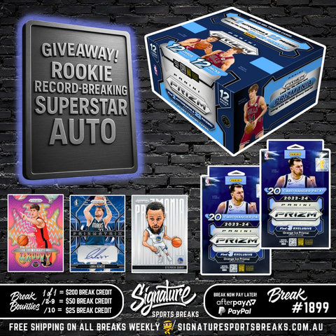 BREAK #1899 - PRIZM HOBBY MIX - SUPERSTAR RC AUTO TO LAST CARD