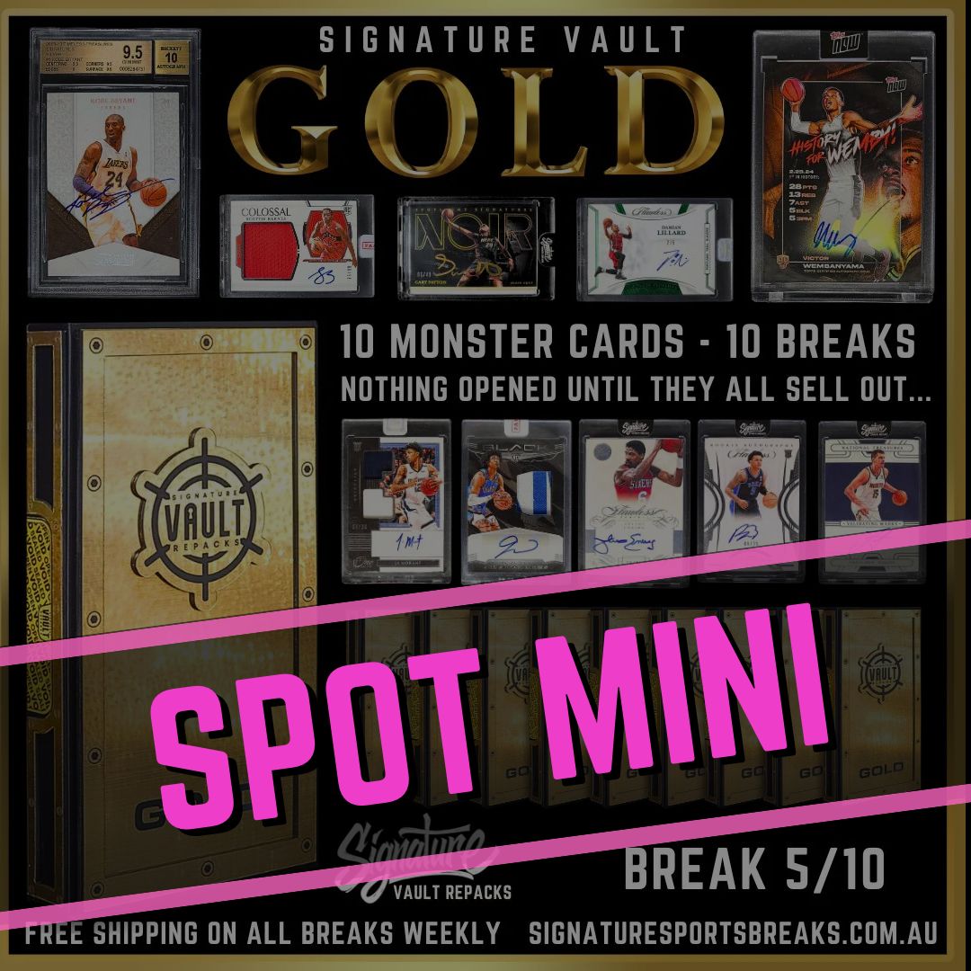 SPOT MINI GOLD VAULT #5