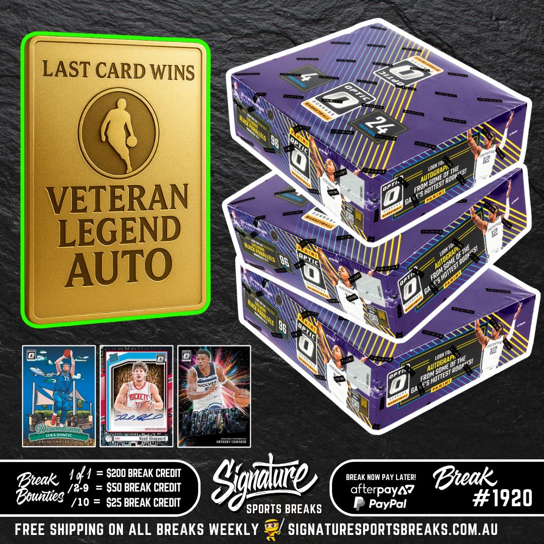 BREAK #1920 - MONDAY DOWNTOWN CHASE - LAST CARD WINS!