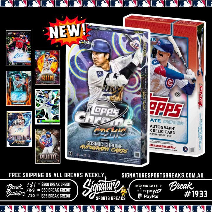 BREAK #1933 - TOPPS COSMIC RELEASE DAY FILL!