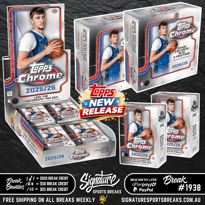 BREAK #1938 - TOPPS CHROME DEBUT MIXER - PYT