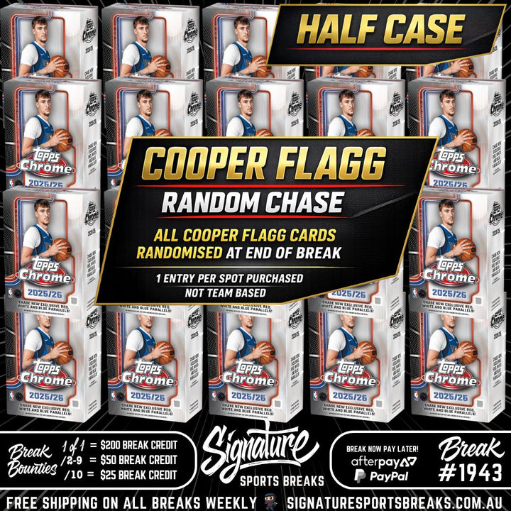 BREAK #1943 - Flagg Chase Half Case 🏁