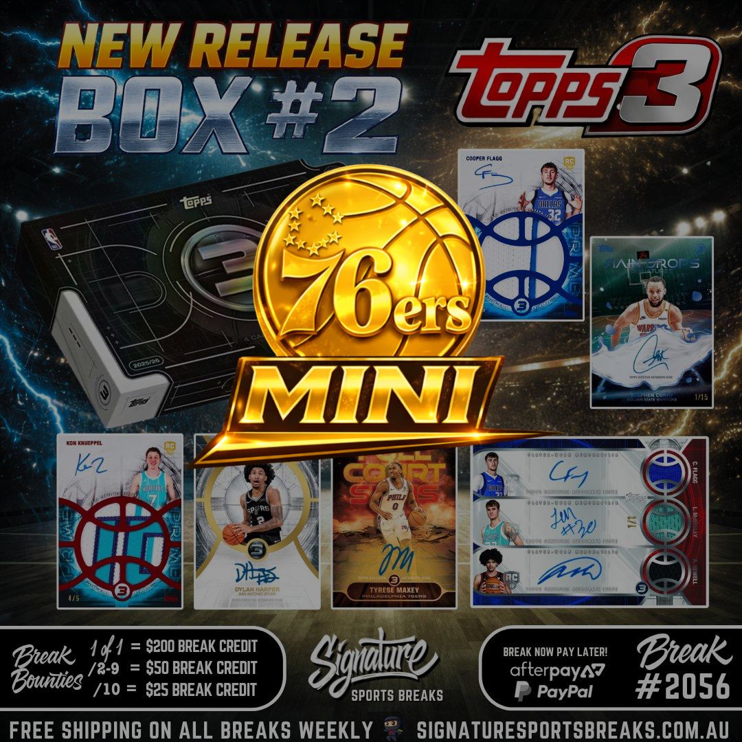 76ers MINI - TOPPS 3 - 2056