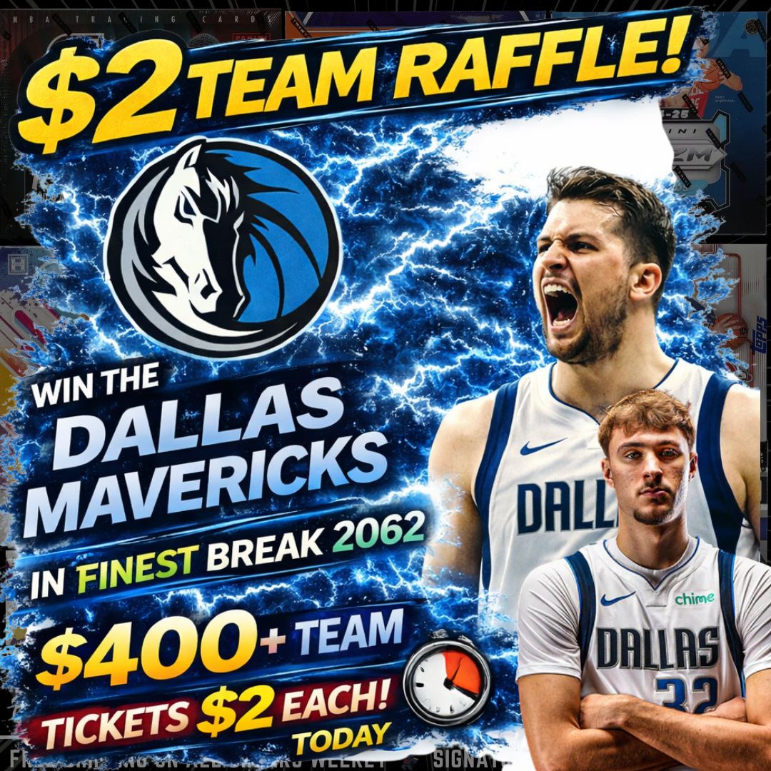 TEAM RAFFLE MAVERICKS - QUICK FIILL $2 TICKETS! SUPER HOBBY MIXER