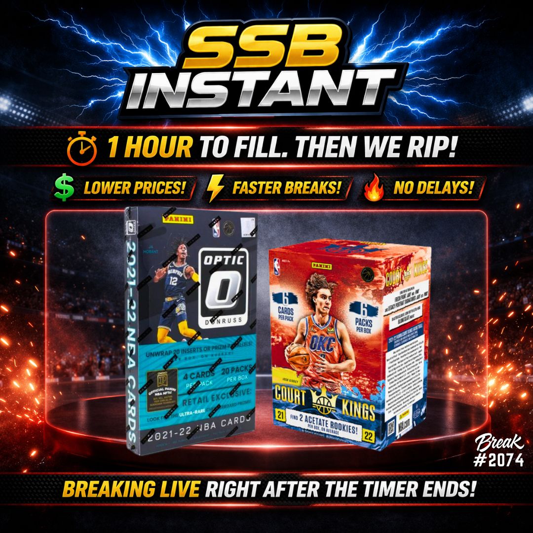 BREAK #2074 - INSTANT BREAK! QUICK 1 HOUR FILL - SLATE CHASE! 2021/22!
