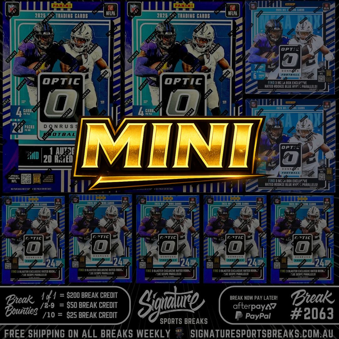 3 TEAM MINI - NFL OPTIC MIXER 2063
