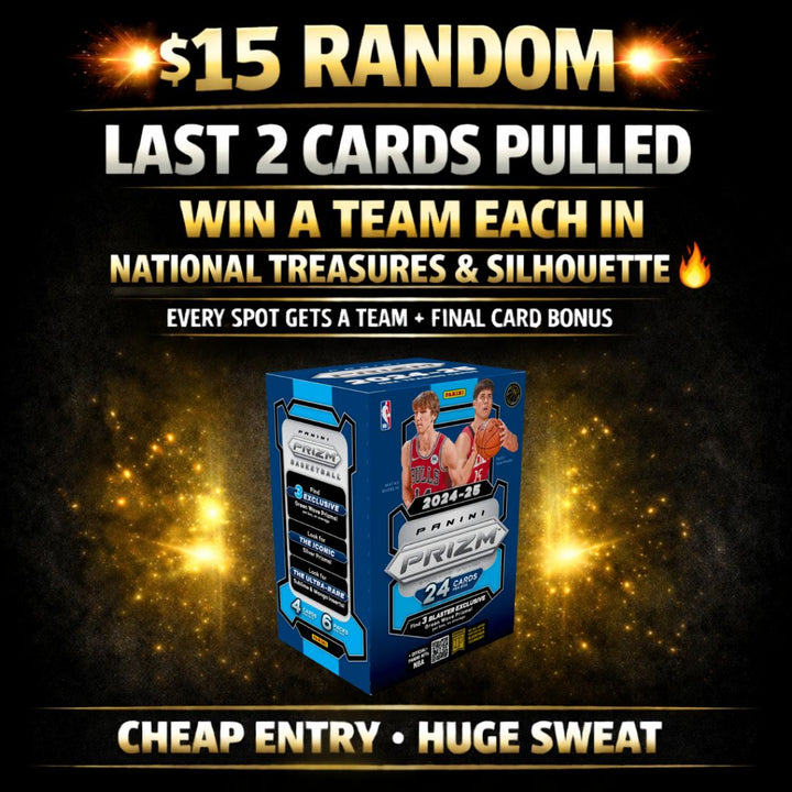 BREAK #2101 - TEAM BLITZ- 30 SPOT - 2 WINNERS! WIN THE BULLS & PACERS IN NT/SILHOUETTE