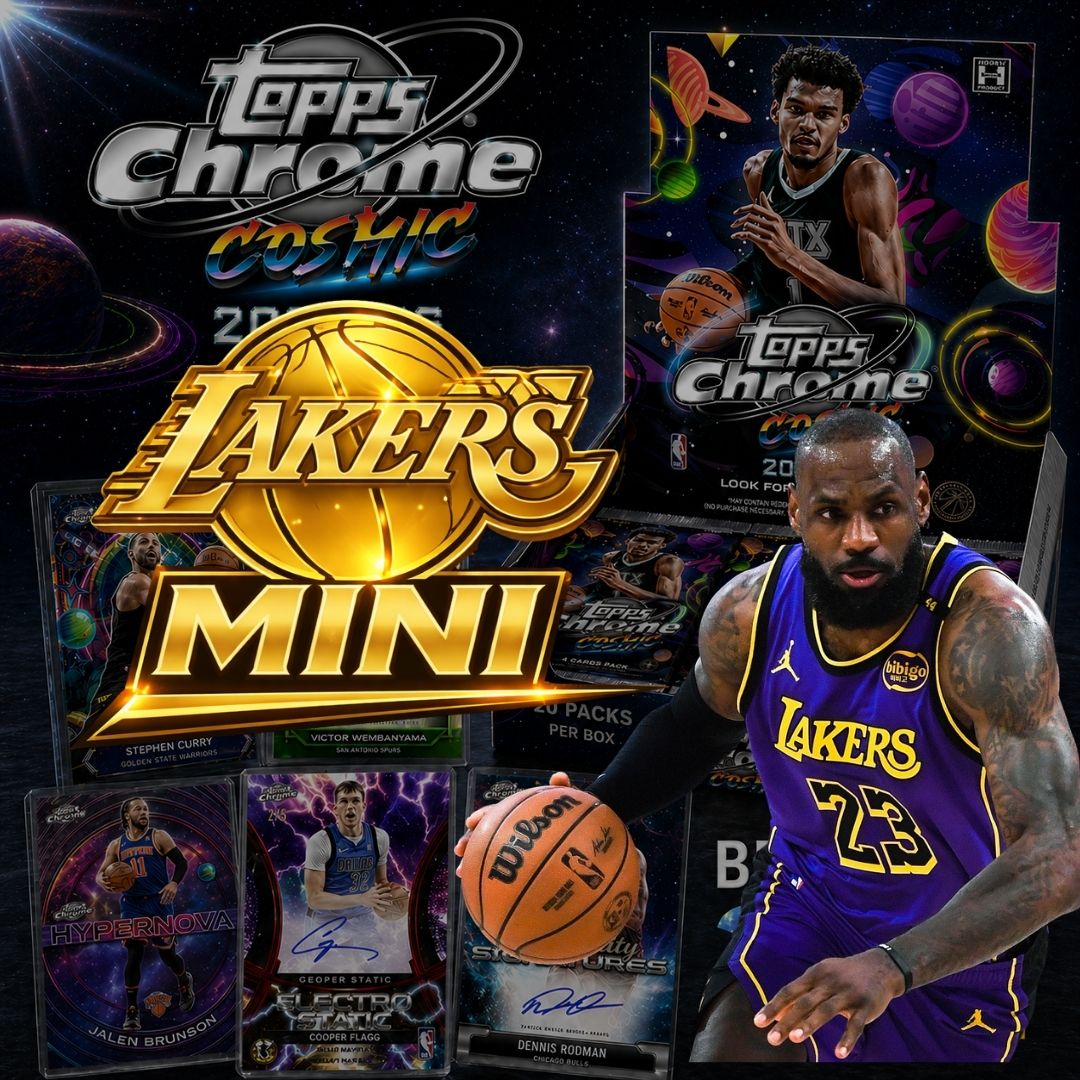 LAKERS MINI - TOPPS CHROME COSMIC RELEASE 2132