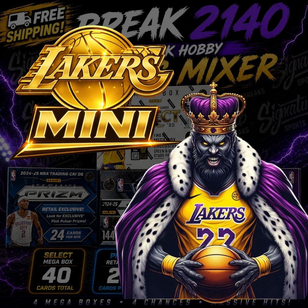 LAKERS MINI - MOSAIC FAST BREAK HOBBY MIXER