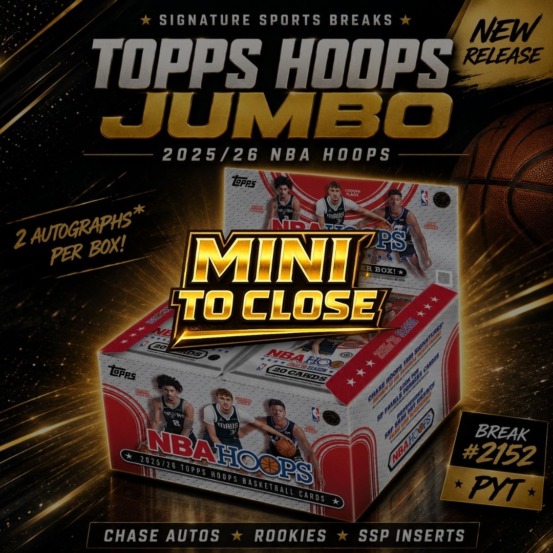 MINI TO CLOSE 2152 HOOPS JUMBO NEW RELEASE