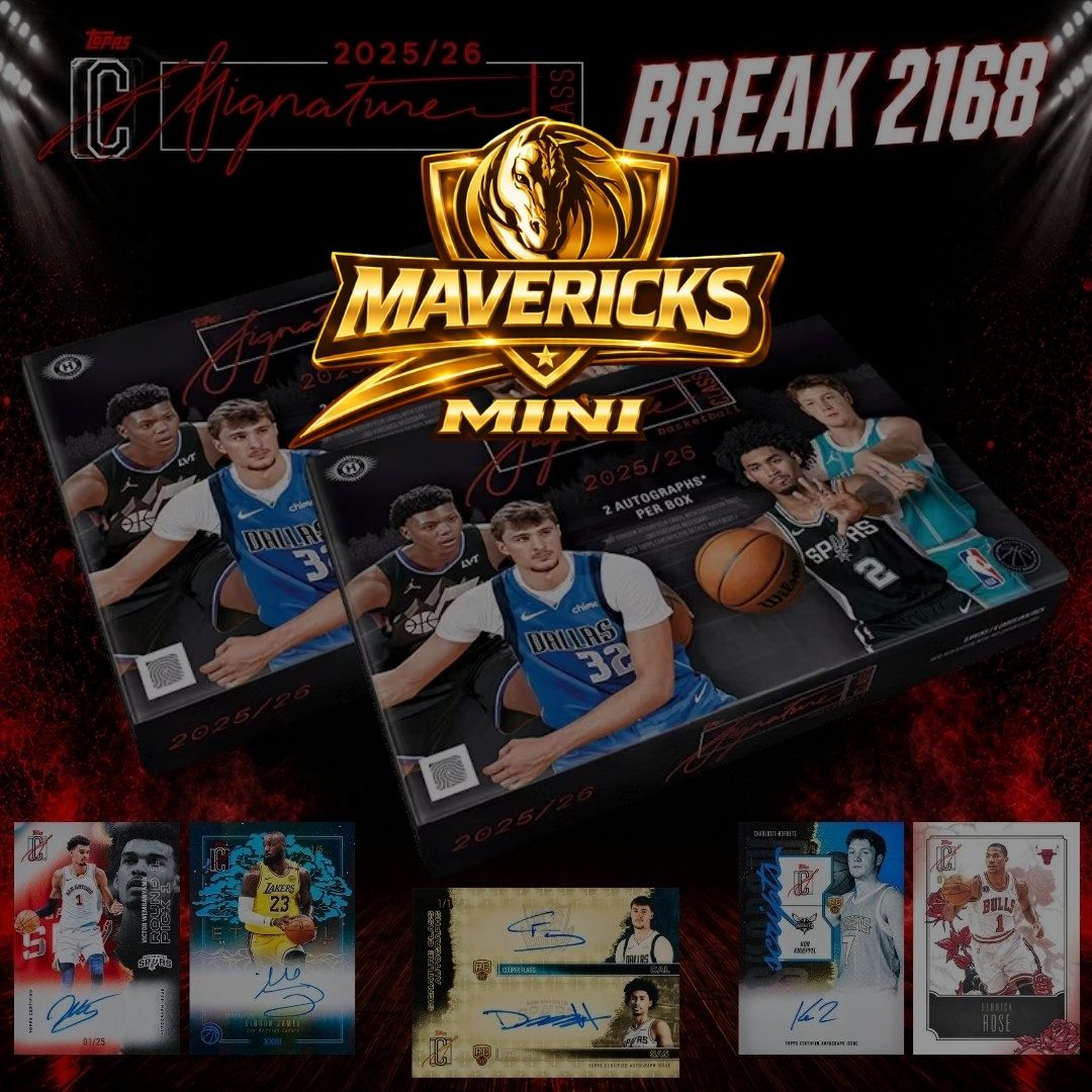 MAVERICKS MINI 2168 DOUBLE SIGNATURE CLASS