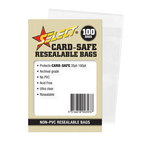 Select Card-Safe Resealable Bags