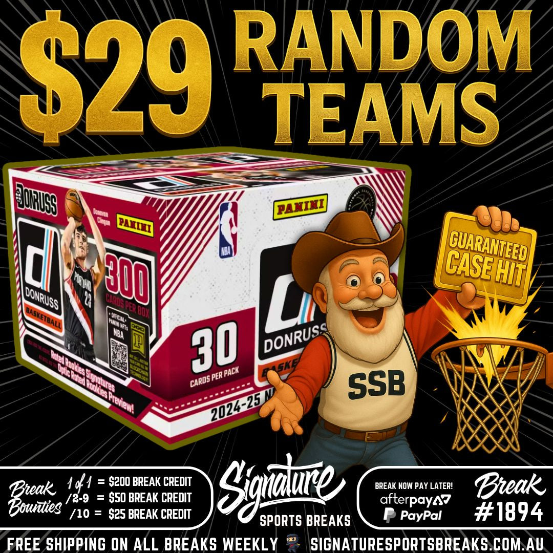 BREAK #1894 - SSB DONRUSS RANDOM - GUARANTEED CASE HIT!