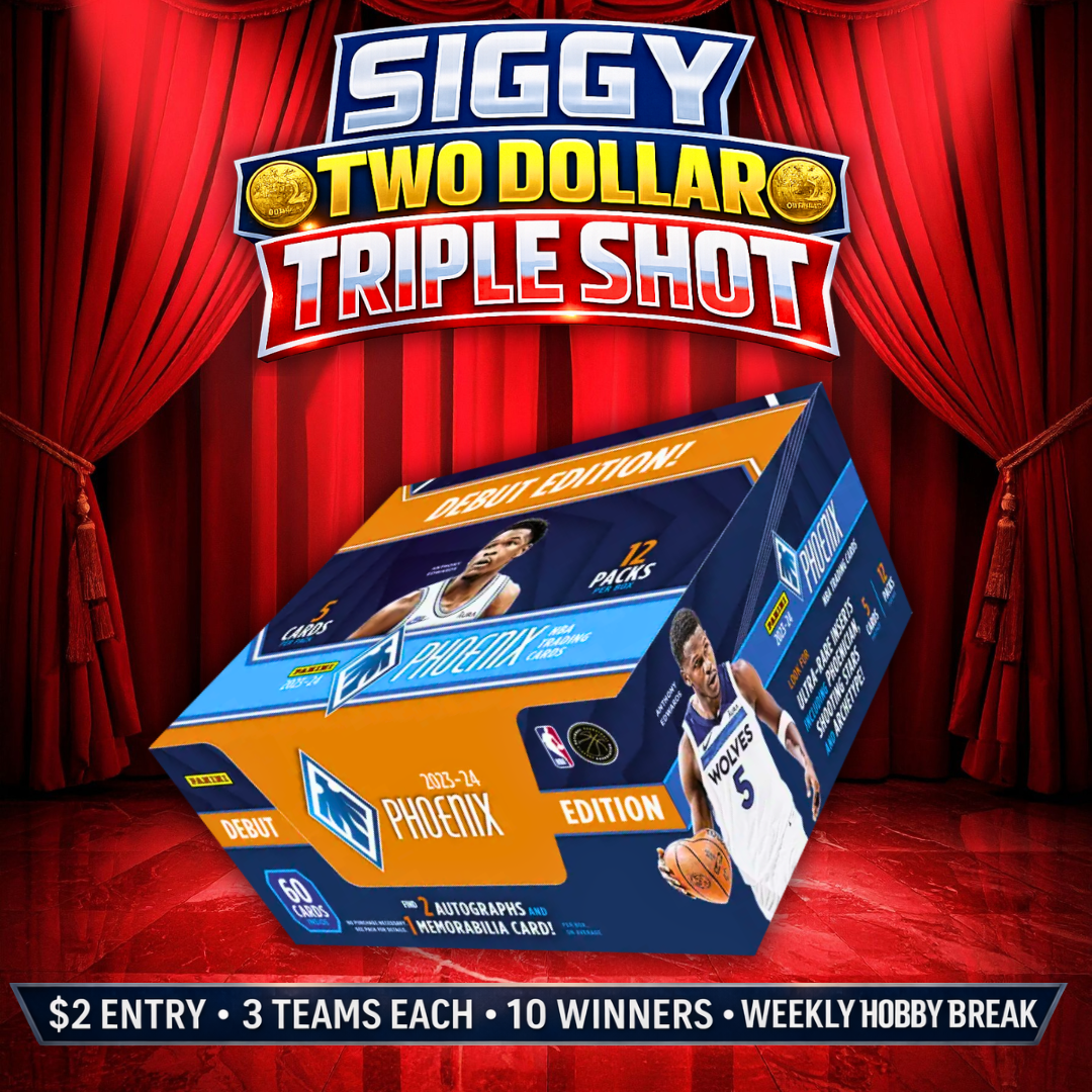 BREAK RAFFLE - PHOENIX HOBBY - 10 WINNERS - QUICK FIILL $2 TICKETS!