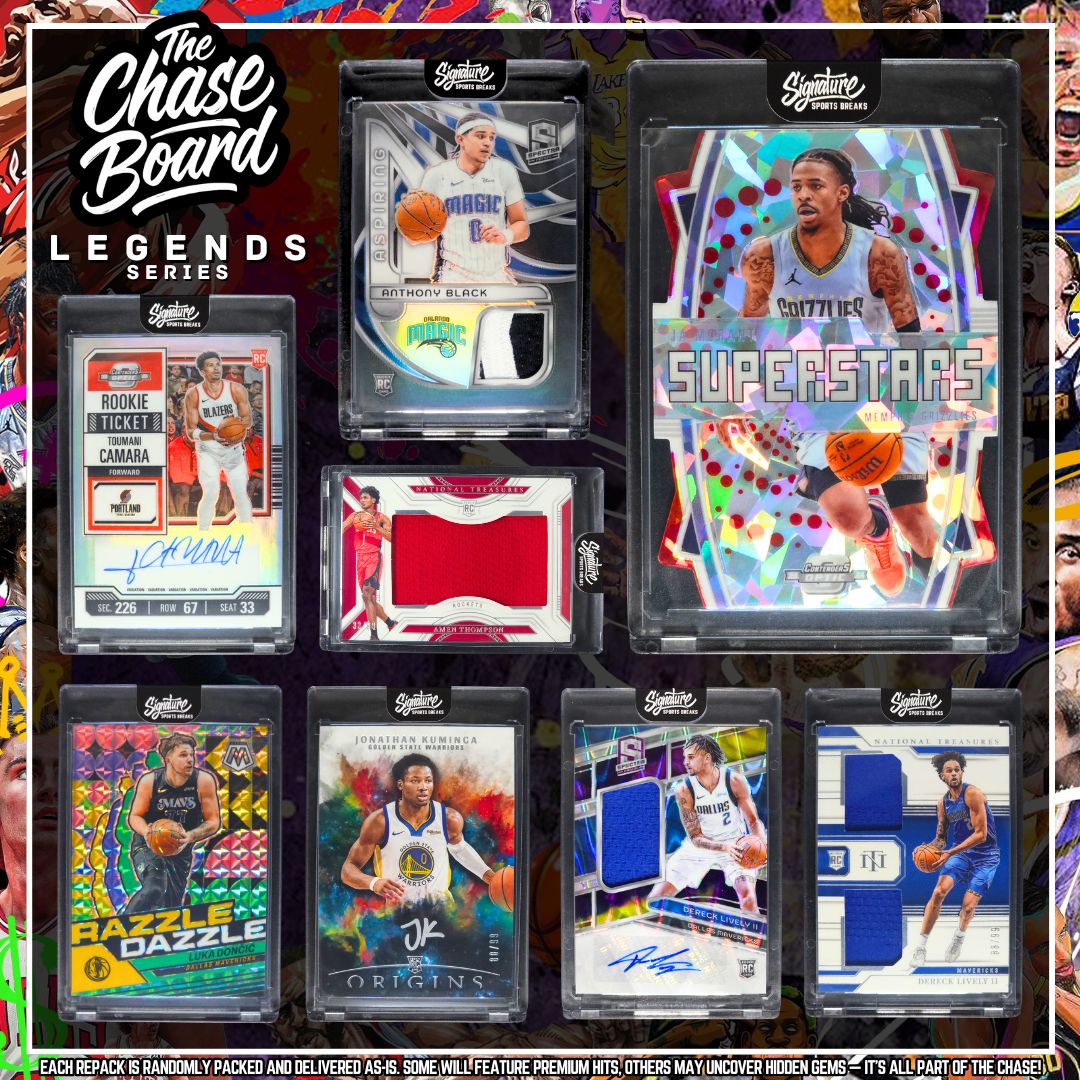 BREAK #1597- SIGNATURE VAULT - Legends Edition - Debut Release