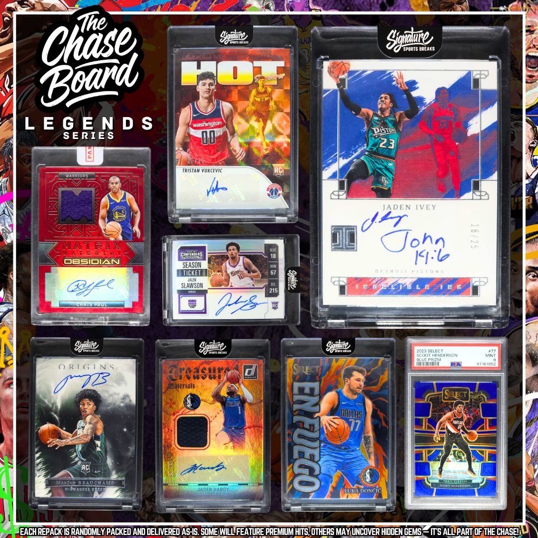 BREAK #1597- SIGNATURE VAULT - Legends Edition - Debut Release