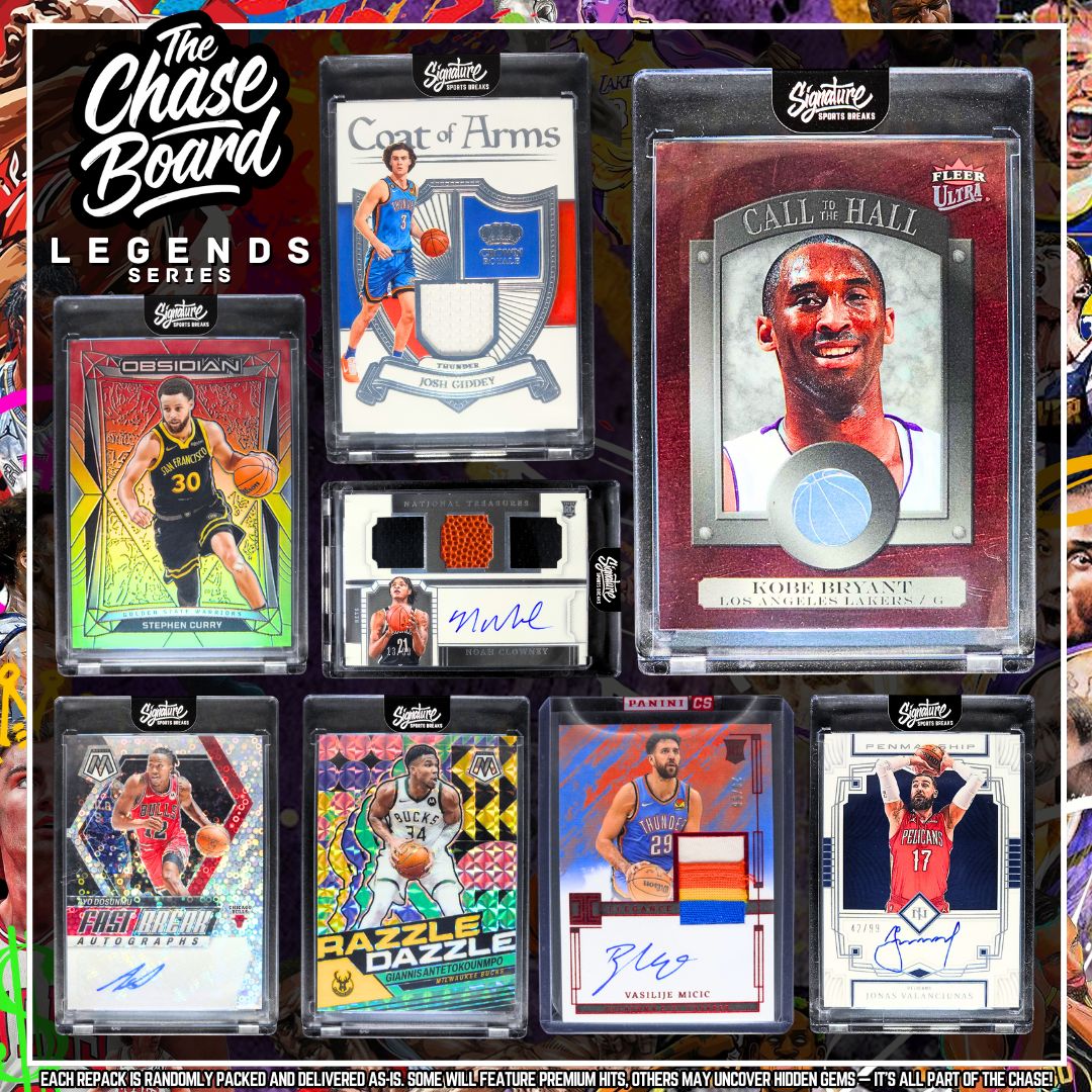 BREAK #1597- SIGNATURE VAULT - Legends Edition - Debut Release