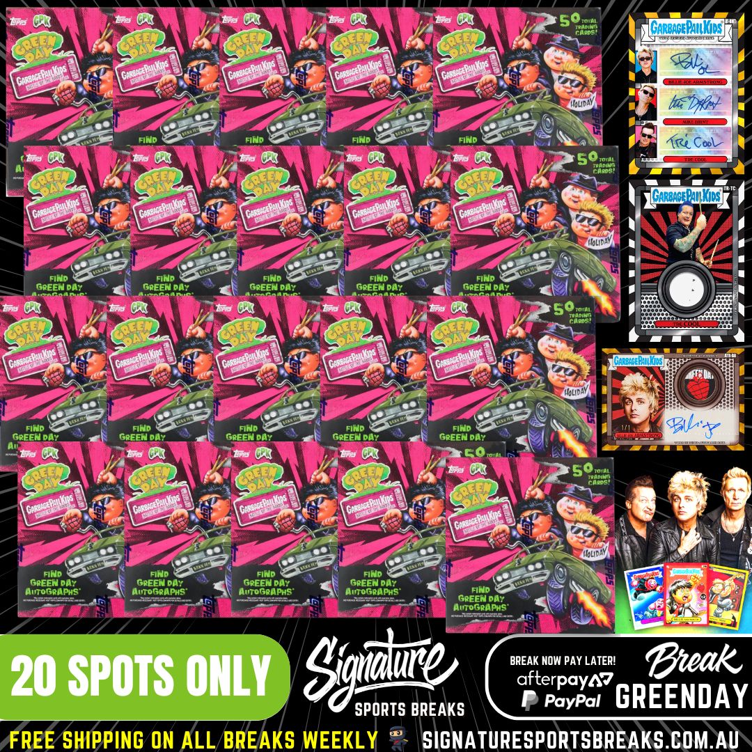 BREAK #GREENDAY - 20 SPOTS