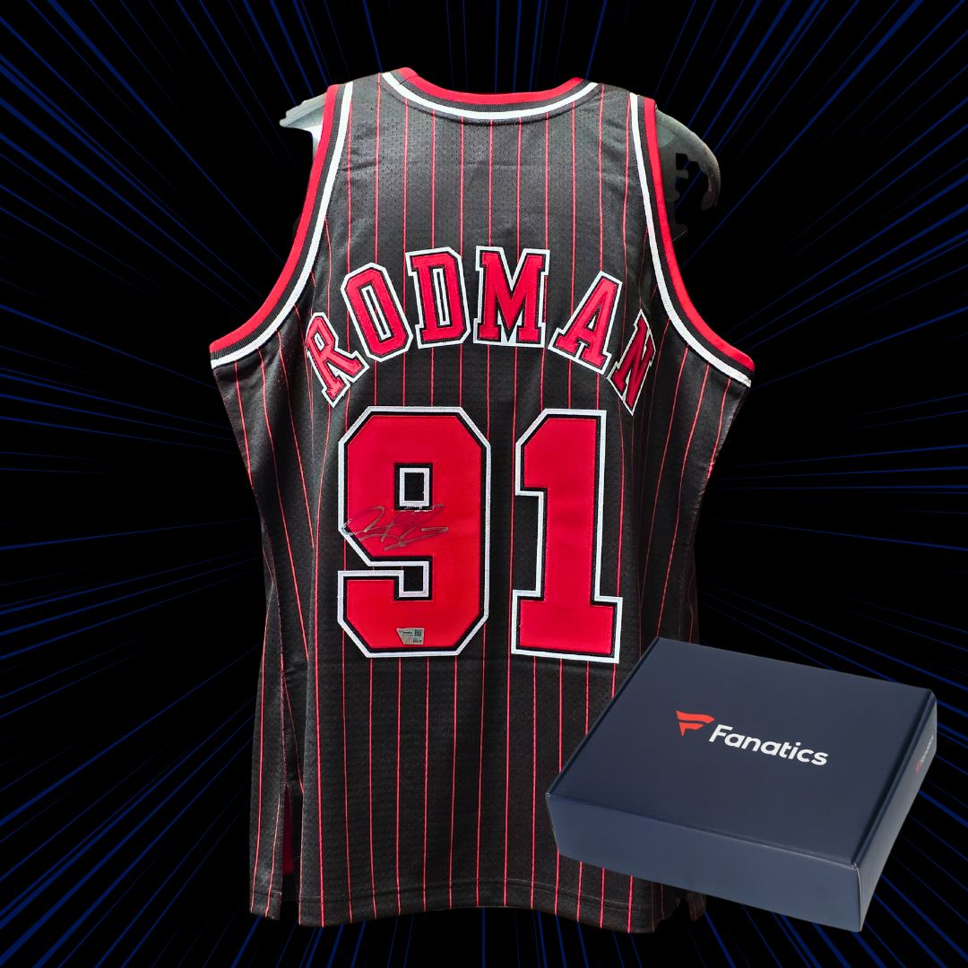 BREAK #1822 - SIGNATURE INKED - RODMAN JERSEY MIX
