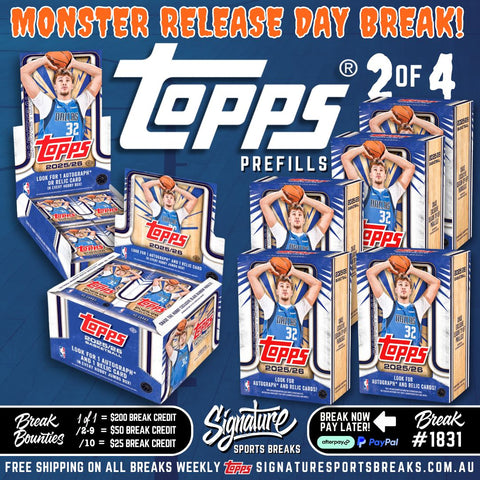 BREAK #1831 - TOPPS DEBUT PREFILL MIXER PYT #2