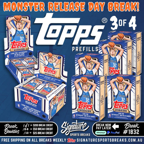 BREAK #1832 - TOPPS DEBUT PREFILL MIXER PYT #3