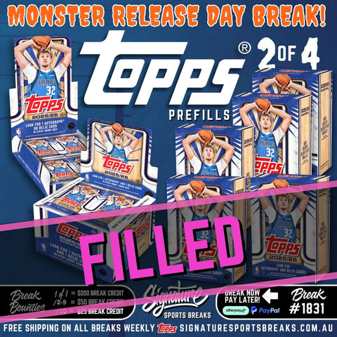 BREAK #1831 - TOPPS DEBUT PREFILL MIXER PYT #2