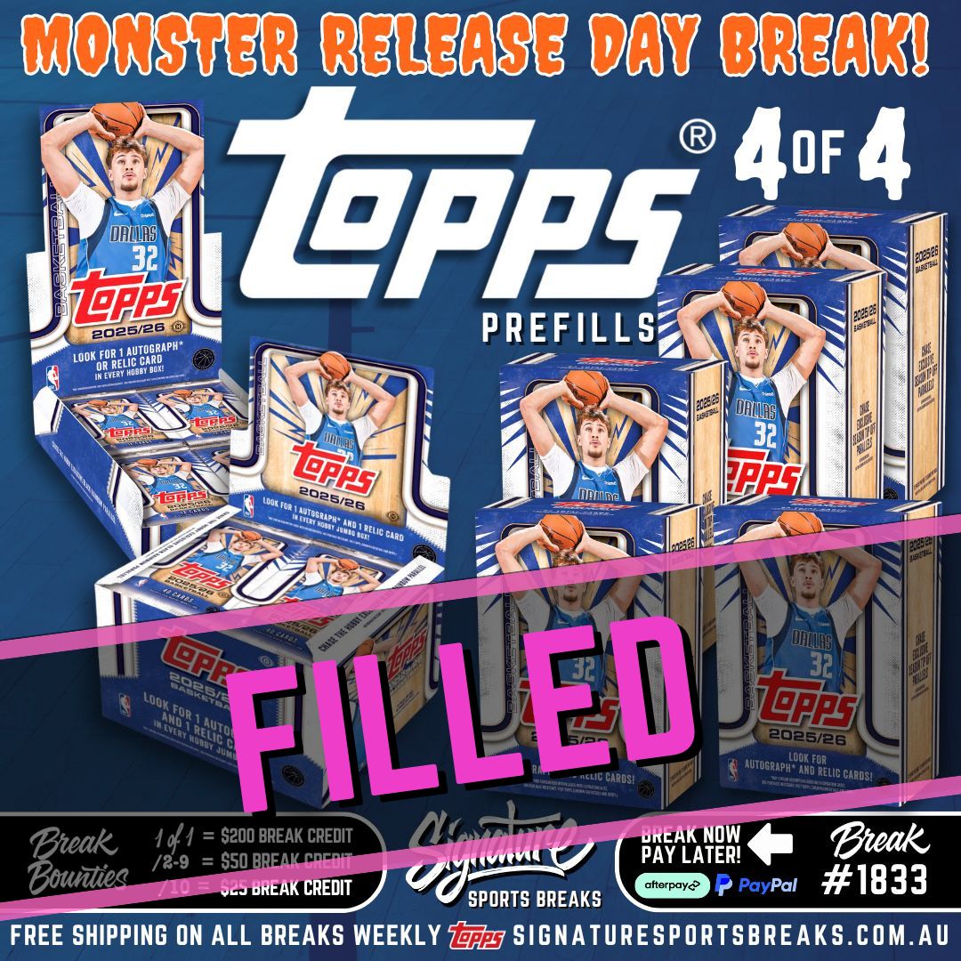 BREAK #1833 - TOPPS DEBUT PREFILL MIXER PYT #4