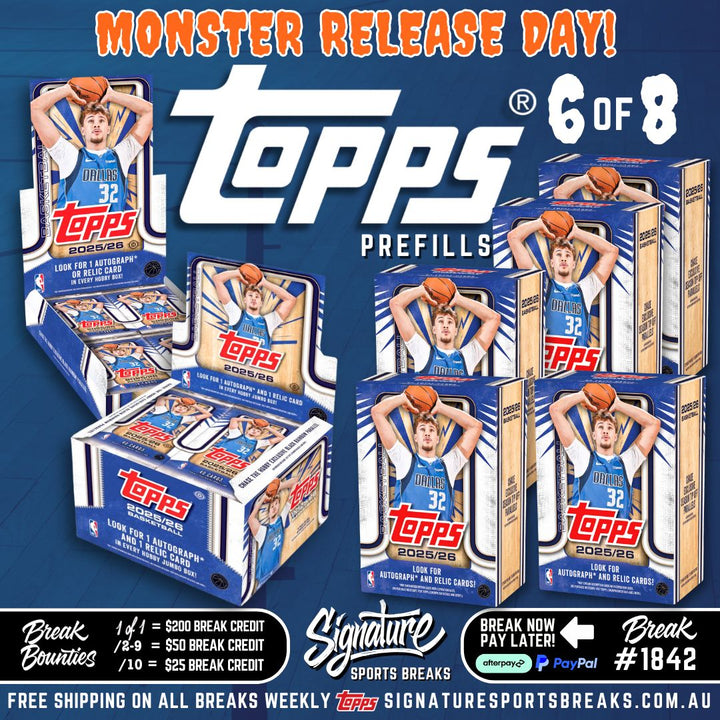 BREAK #1842 - TOPPS DEBUT MIXER PYT #6