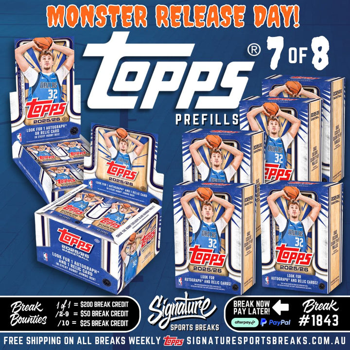 BREAK #1843 - TOPPS DEBUT MIXER PYT #7