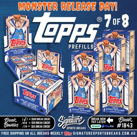 BREAK #1843 - TOPPS DEBUT MIXER PYT #7