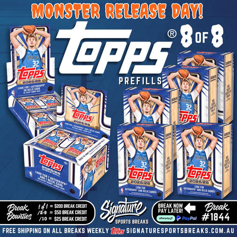 BREAK #1844 - TOPPS DEBUT MIXER PYT #8