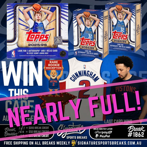 BREAK #1862 - CADE TOPPS MIXER PYT