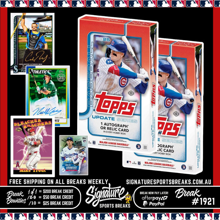 BREAK #1921 - TOPPS UPDATE DUO! ROUND 2!