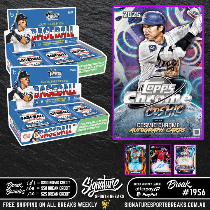 BREAK #1956 - TOPPS COSMIC/HERITAGE PYT