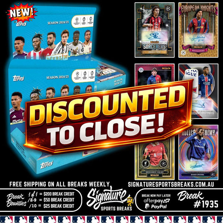 BREAK #1935 - TOPPS MERLIN DEBUT Football