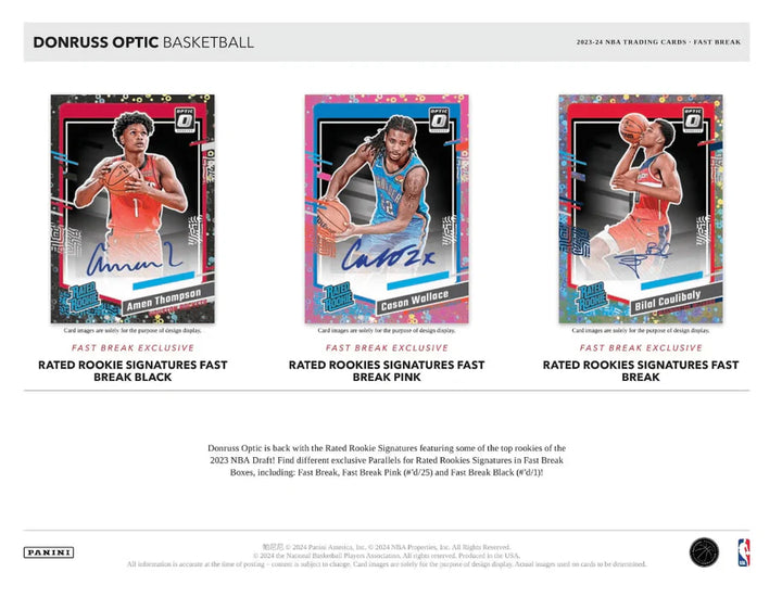 BREAK #1896 - OPTIC FAST BREAK DUO - ALL-STAR GOLD TO LAST CARD!