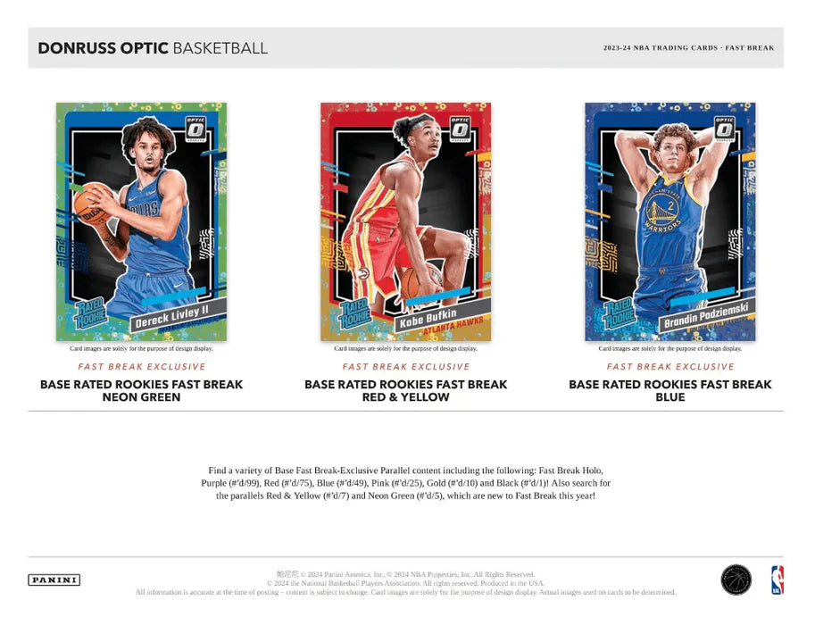 BREAK #1896 - OPTIC FAST BREAK DUO - ALL-STAR GOLD TO LAST CARD!