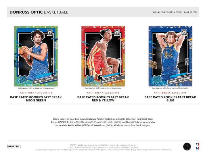BREAK #1896 - OPTIC FAST BREAK DUO - ALL-STAR GOLD TO LAST CARD!