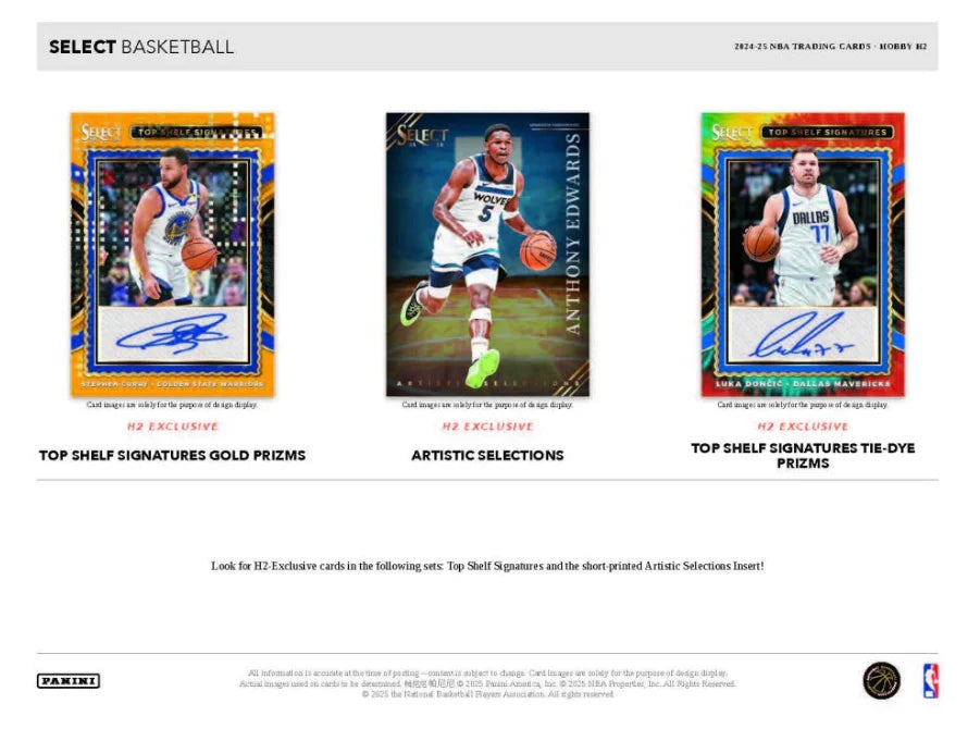 2024-25 Panini Select H2 Hobby Box