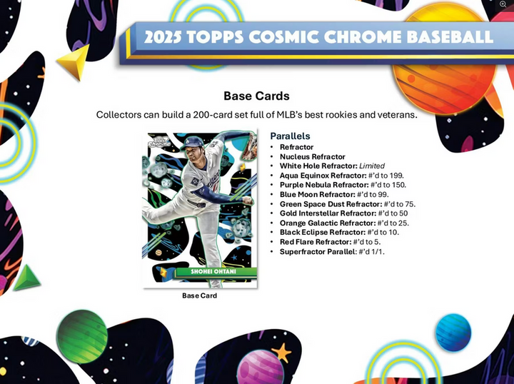 BREAK #1988 - TOPPS CHROME COSMIC PYT