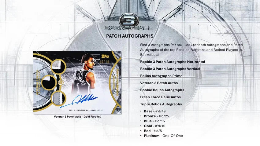 BREAK #2066 - TOPPS THREE MIXER