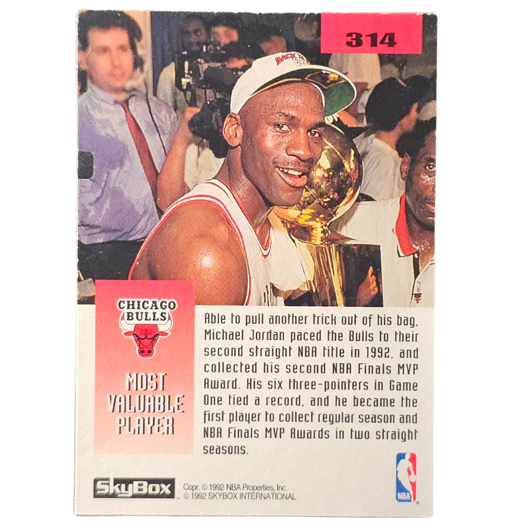 Michael Jordan "The 1992 NBA Finals" Card Bulls